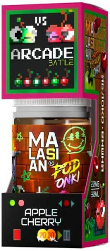APPLE CHERRY (Яблоко Вишня) 20мг STRONG PODONKI & MALASIAN ARCADE SALT 30мл Жидкость