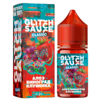 Алоэ, виноград, клубника 20мг Glitch Sauce Classic SALT 30мл Жидкость