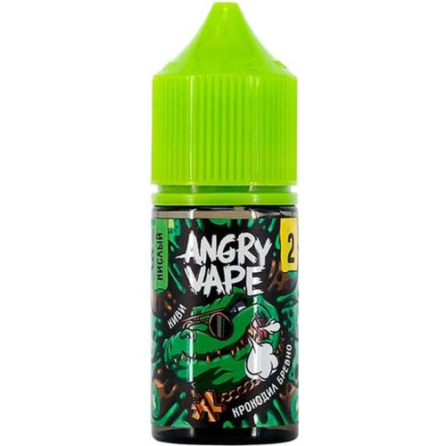 Крокодил Бревно (киви) 20мг Angry Vape SALT 30мл Жидкость