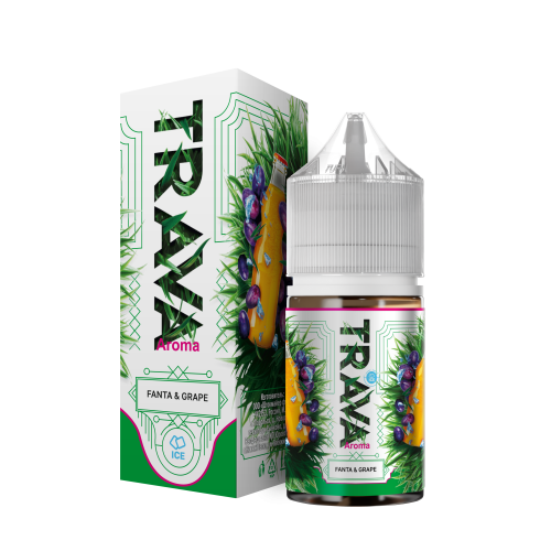Ароматизатор для 30мл "TRAVA" FANTA & GRAPE (Фанта/Виноград)